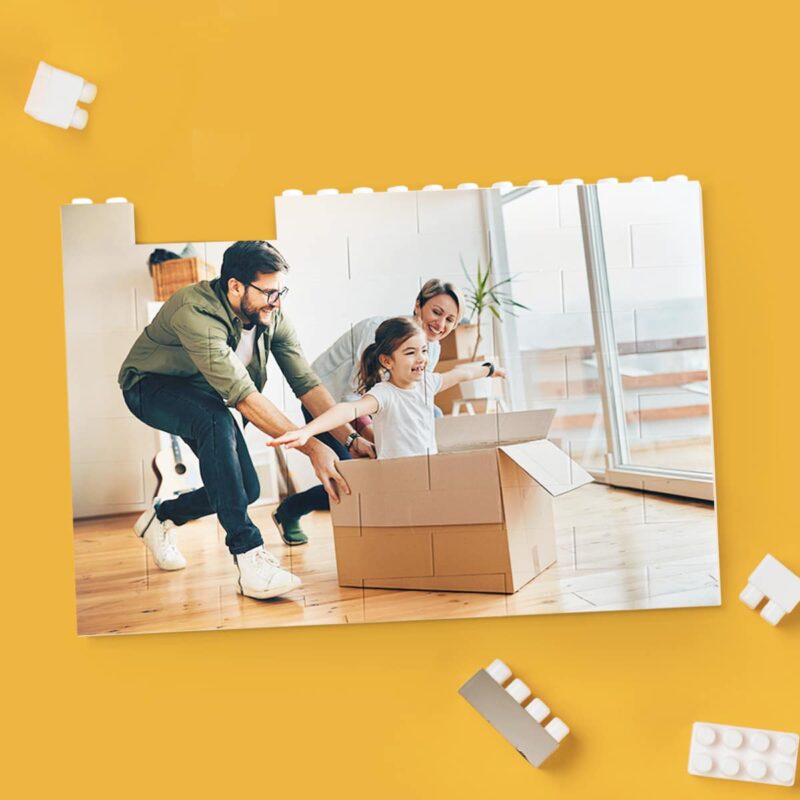 Puzzle di Blocchi con Foto personalizzato
