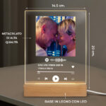 Miniatura di Lampada Spotify personalizzata