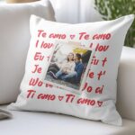 Miniatura di Cuscino Ti Amo con Foto personalizzato