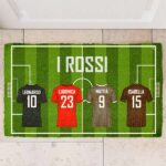 Miniatura di Zerbino Squadra di Calcio Famiglia personalizzato