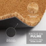 Miniatura di Zerbino CIAO con minifigure Lego personalizzate e testo personalizzato