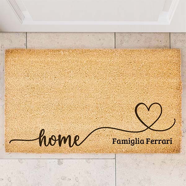 Zerbino Cuore con Fiocco personalizzato