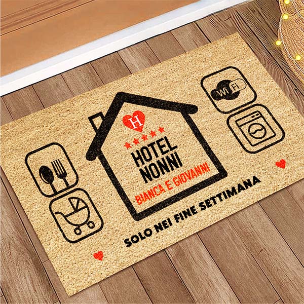 Zerbino Hotel Nonni personalizzato