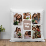 Miniatura di Cuscino Mamma con Sei Foto personalizzato