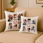 Miniatura di Cuscino Mamma con Sei Foto personalizzato
