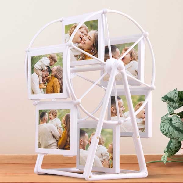 Cornice Portafoto a Forma di Ruota Panoramica Personalizzata