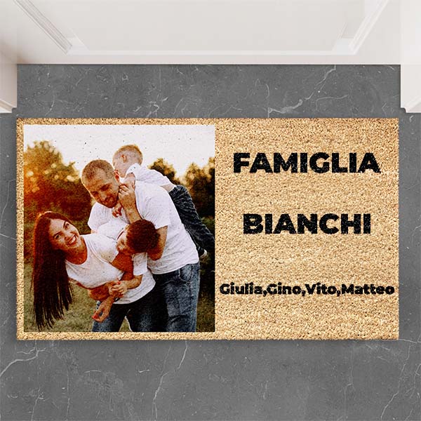 Zerbino personalizzato con Testi e Foto