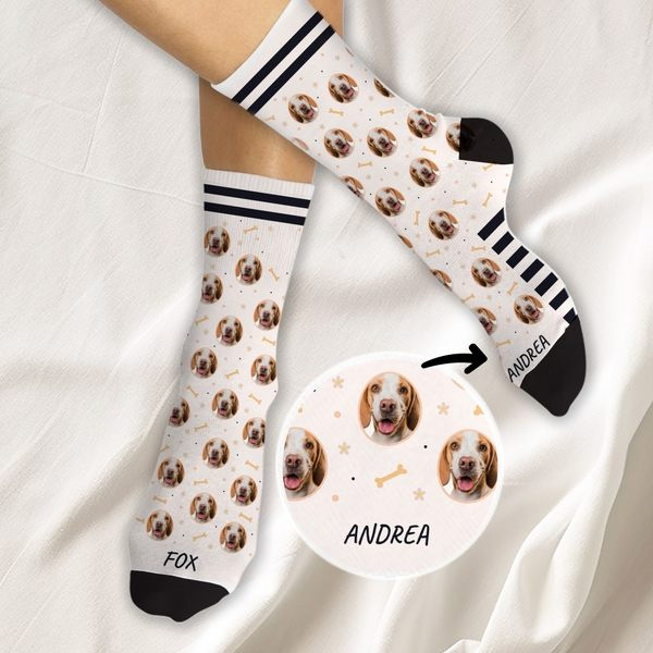 Calzini con Animali Domestici con Foto Personalizzata