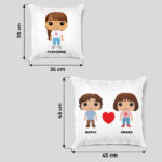 Miniatura di Cuscino Funkos con Nomi personalizzato