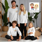 Miniatura di Pigiama Funkos Estivo o Invernale con Testo Personalizzato