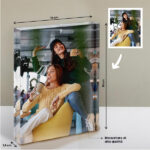 Miniatura di Targa Blocco Portafoto con foto personalizzata