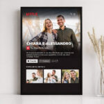Miniatura di Poster Design Netflix con Nomi e Testo personalizzati