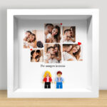 Miniatura di Quadro con Minifigure Lego, 6 Foto e Testo Personalizzato