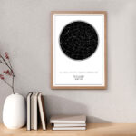 Miniatura di Poster Mappa Stellare personalizzata