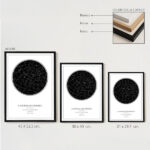 Miniatura di Poster Mappa Stellare personalizzata