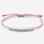 Miniatura di Bracciale da Donna Intrecciato con Testo personalizzato