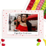 Miniatura di Scatola di Dolci Polaroid Cuori personalizzata con Foto e Testo