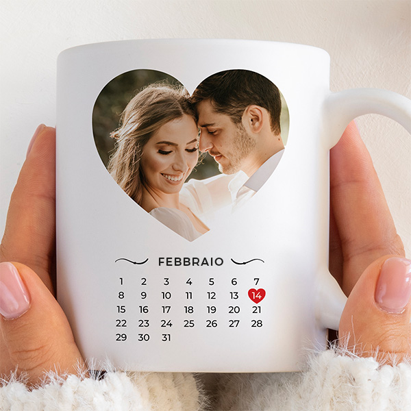 Tazza Calendario personalizzata