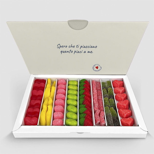 Scatola di Dolci Postale personalizzata con Foto e Testi