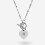 Miniatura di Collana Cuore con Anello e Testo personalizzato