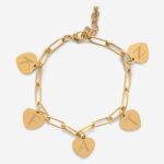 Miniatura di Bracciale da Donna con Ciondoli a Cuore personalizzati