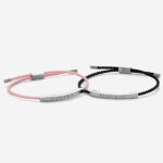Miniatura di Bracciale da Donna Intrecciato con Testo personalizzato
