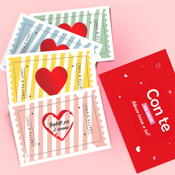 Gratta e Vinci con Messaggi Sorpresa personalizzati