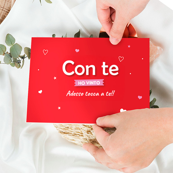 Gratta e Vinci con Messaggi Sorpresa personalizzati