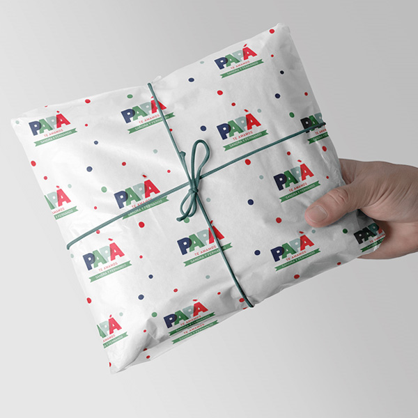 Carta Regalo Papà con Testo personalizzato