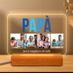 Miniatura di Lampada Papà multicolore personalizzata