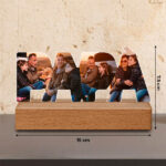 Miniatura di Targa Papà con Foto e Base personalizzata