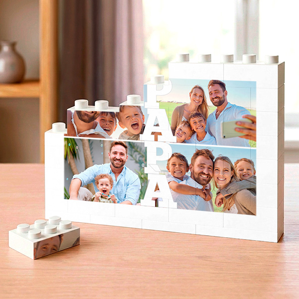 Puzzle Papà Verticale con Foto Personalizzate