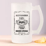 Miniatura di Boccale da Birra Etichetta Whisky personalizzato