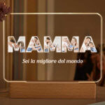 Miniatura di Lampada Mamma con foto personalizzata