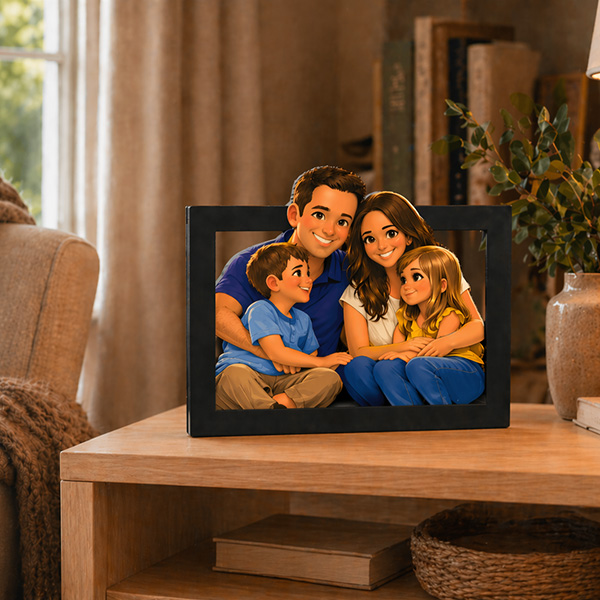 Cornice con Foto 3D personalizzata