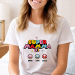 Miniatura di Pigiama Super Mamma con Nomi personalizzati