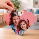 Miniatura di Puzzle Cuore con Foto personalizzate