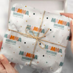 Miniatura di Carta Regalo Mamma Colori con Nome personalizzato