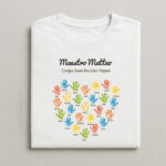 Miniatura di T-shirt Mani per Insegnanti con Nomi Personalizzati