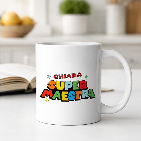 Tazza Super Profe con Nomi personalizzati