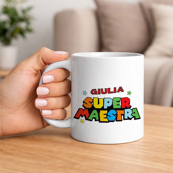 Tazza Super Profe con Nomi personalizzati