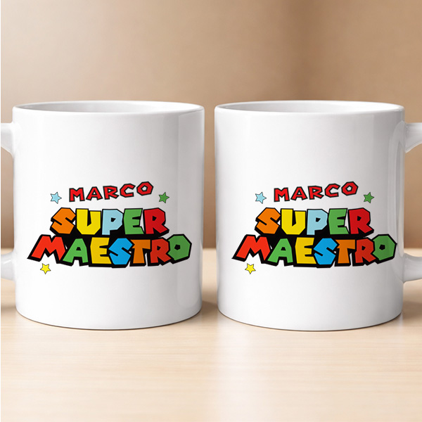 Tazza Super Profe con Nomi personalizzati
