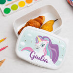Miniatura di Set Scuola per Bambini Unicorno Personalizzato