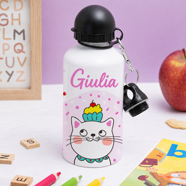 Borraccia per Bambini Gattini Personalizzata