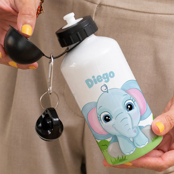 Borraccia per Bambini Animali della Giungla Personalizzata
