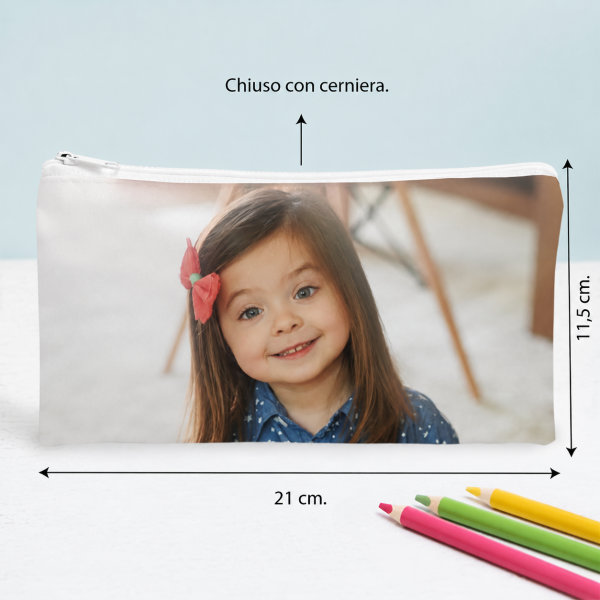 Astuccio per Bambini con Foto Personalizzato