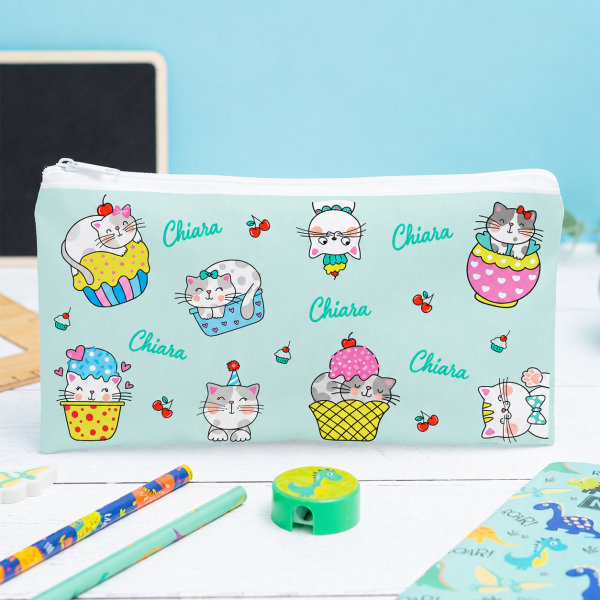 Astuccio per Bambini Gattini Personalizzato