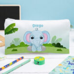Miniatura di Astuccio per Bambini Animali della Giungla Personalizzato