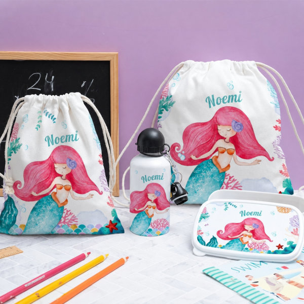 Astuccio per Bambini Sirenetta Personalizzato