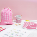 Miniatura di Astuccio per Bambini Quadretti Personalizzato